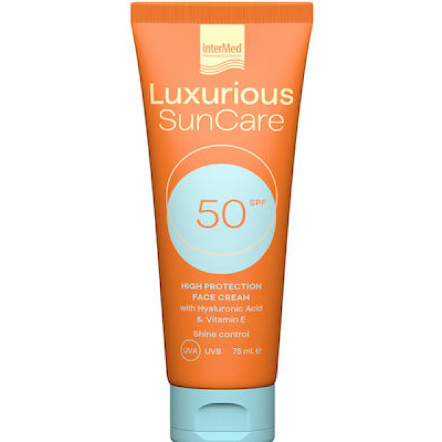 INTERMED LUXURIOUS SUNCARΕ FACE SPF50 TBX75ML