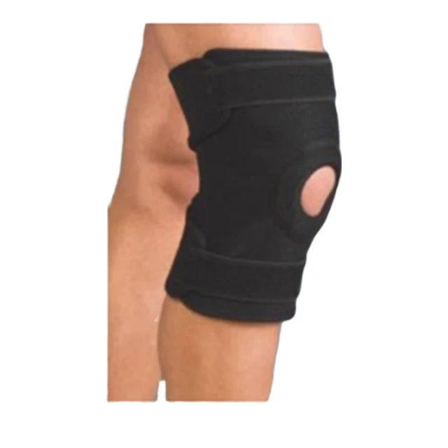 ANATOMIC HELP ΕΠΙΓΟΝΑΤΙΔΑ ΑΠΛΗ ME ΤΡΥΠΑ ONE SIZE-0555- BLACK