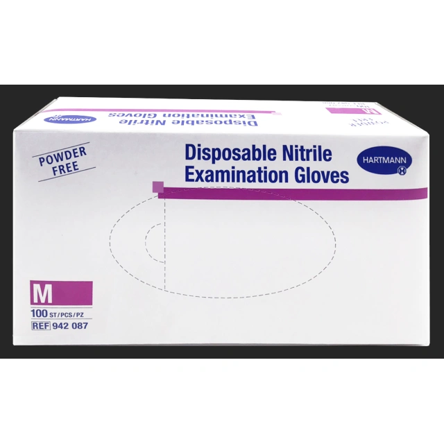 HARTMANN ΓΑΝΤΙΑ EXAMINATION NITRILE ΜΠΛΕ Χ.Π. 100ΤΜΧ MEDIUM