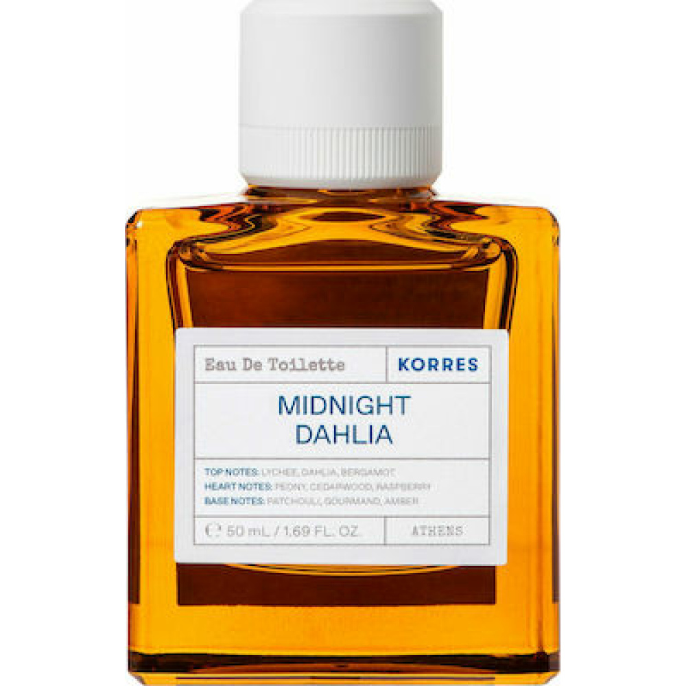 KORRES MIDNIGHT DAHLIA EAU DE TOILETTE 50ML