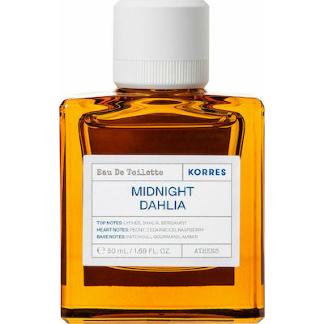KORRES MIDNIGHT DAHLIA EAU DE TOILETTE 50ML