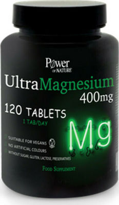 POWER HEALTH SPORT SERIES ULTRAMAGNESIUM 400MG 120S TABS POWER HEALTH SPORT SERIES ULTRAMAGNESIUM 400MG 120S TABS