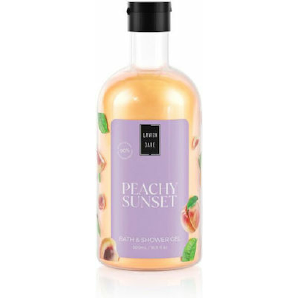 LAVISH CARE BATH & SHOWER GEL PEACHY SUNSET 500ML
