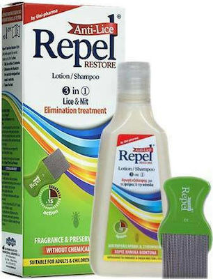 REPEL ANTI-LICE RESTORE LOTION/SHAMPOO 3 IN 1 REPEL ANTI-LICE RESTORE LOTION/SHAMPOO 3 IN 1