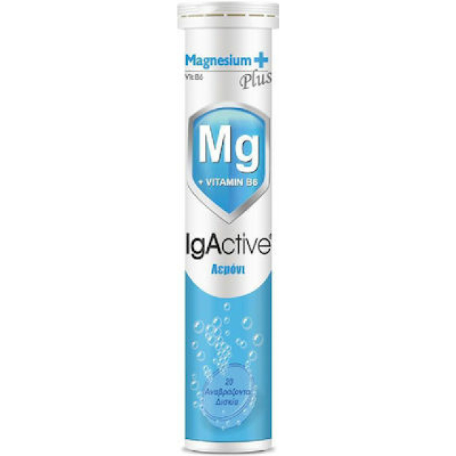 IgActive Magnesium  20 αναβράζοντα δισκία Λεμόνι