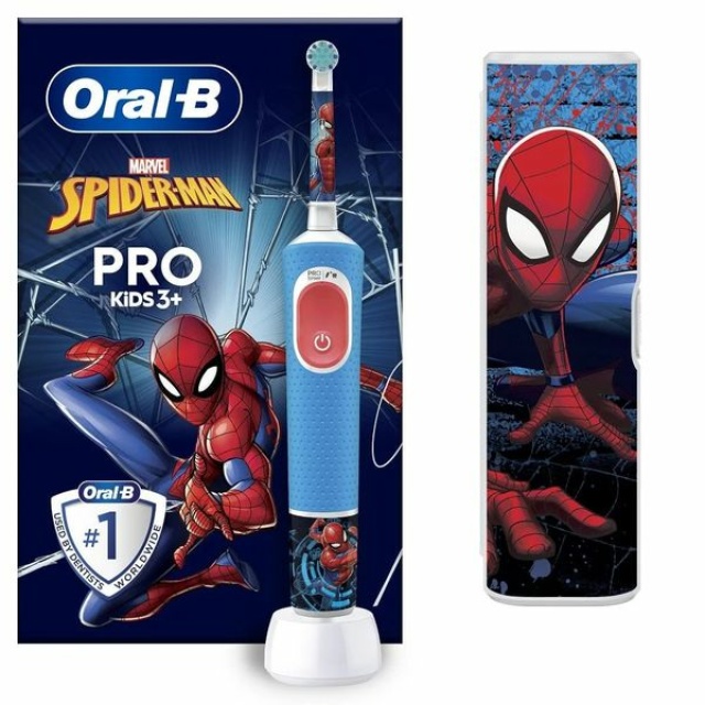 ORAL-B VITALITY PRO KIDS SPIDERMAN CASE 1X1