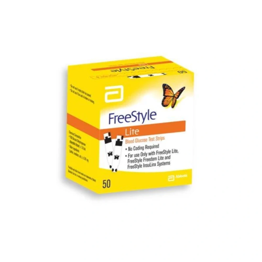 Freestyle Lite 50 Glucose Strips