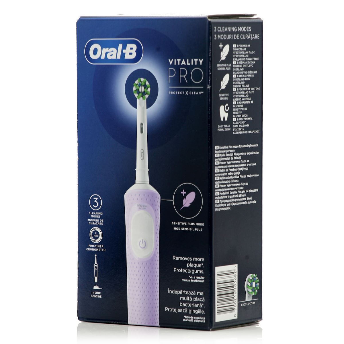 ORAL-B VITALITY PRO LILAC BOX ORAL-B VITALITY PRO LILAC BOX