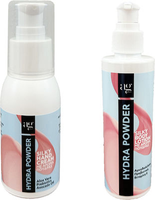 AG PHARM Promo Hydra Powder με Silky Body Lotion 200ml & Silky Hand Cream 50ml AG PHARM Promo Hydra Powder με Silky Body Lotion 200ml & Silky Hand Cream 50ml