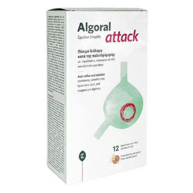 ALGORAL ATTACK EPSILON HEALTH (12 sachets with liquid)