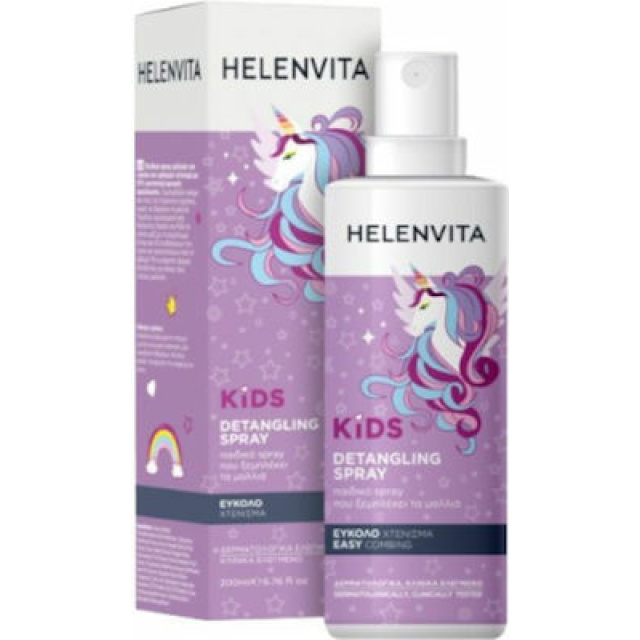 Helenvita Unicorn Detangling για Εύκολο Χτένισμα σε Μορφή Spray 200ml