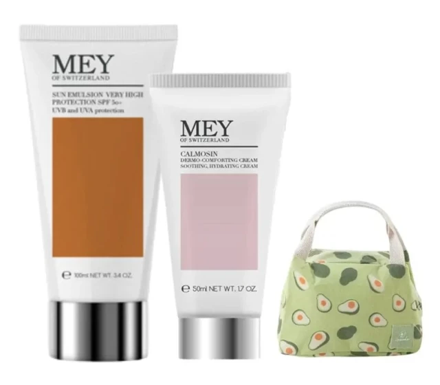 Mey Promo Sun Emulsion Very High Protection SPF 50+, 100ml & Δωρο Calmosin Soothing Hydrating Cream 50ml & Cooler Bag Mey Promo Sun Emulsion Very High Protection SPF 50+, 100ml & Δωρο Calmosin Soothing Hydrating Cream 50ml & Cooler Bag