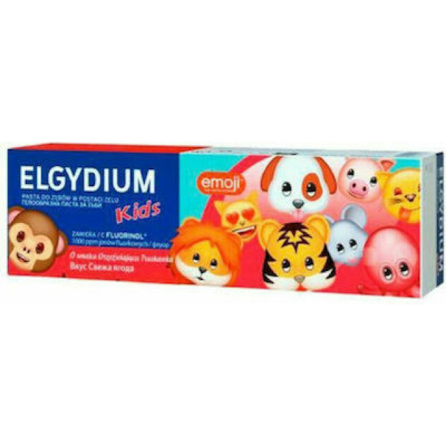 ELGYDIUM KIDS FRESH STRAWBERRY T/P EMOJI 50ML