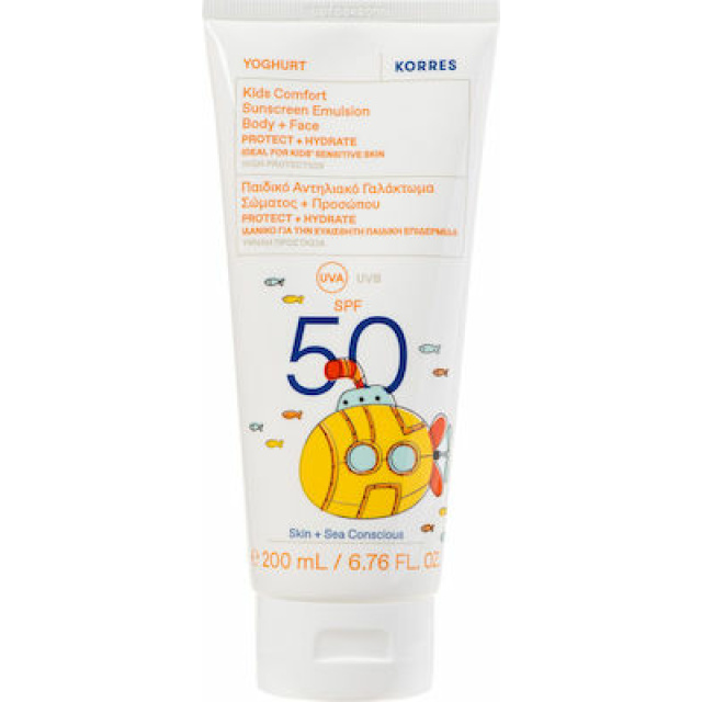 KORRES YOG FACE BOD KIDS SUN SPF50 200ML