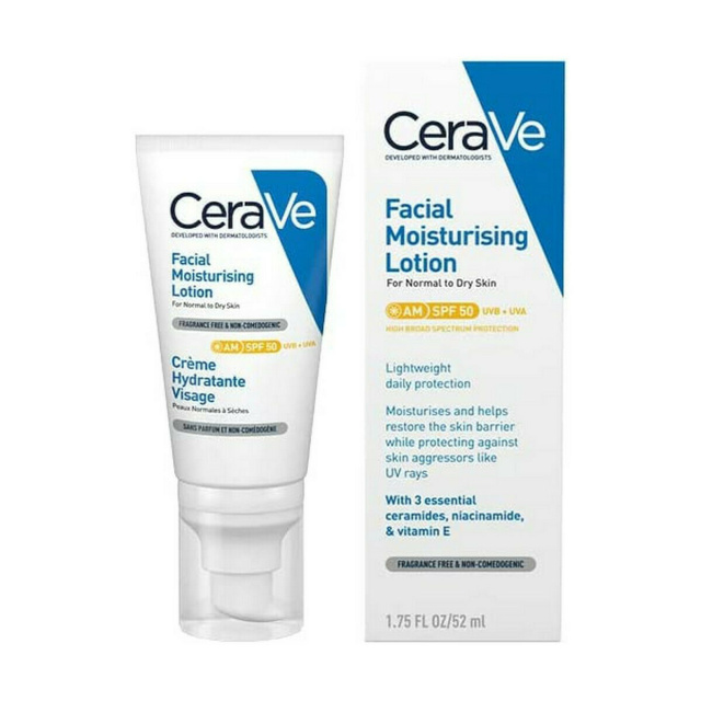 CERAVE FACIAL MOISTURISING LOTION SPF50 52 ML