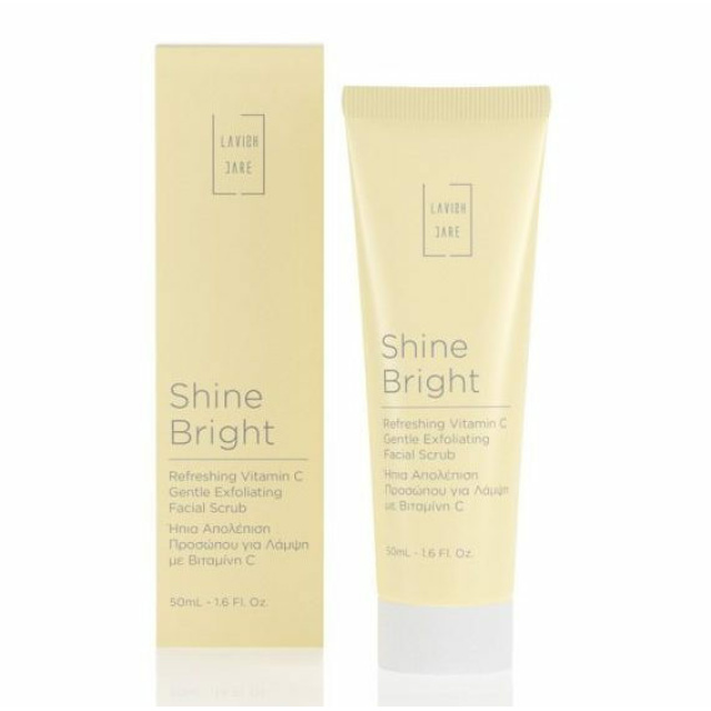 LAVISH CARE SHINE BΡ VIT C GENTLE EXFOLIATING FACIAL SCR 50M