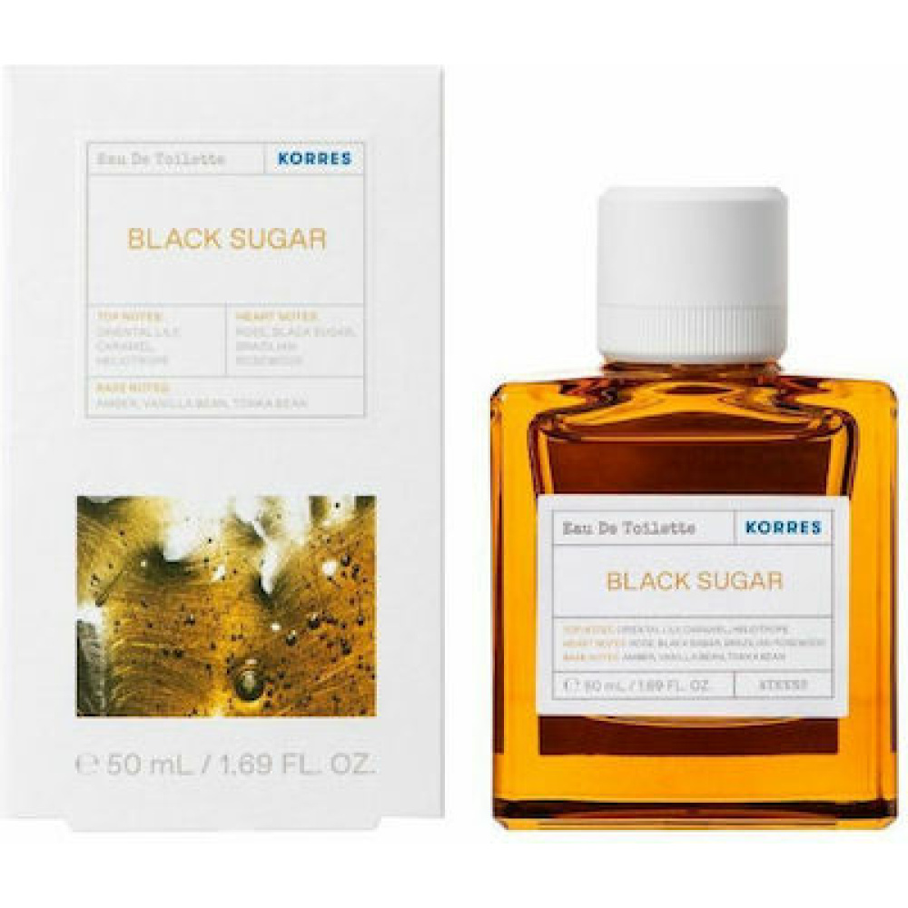 KORRES BLACK SUGAR EAU DE TOILETTE 50ML