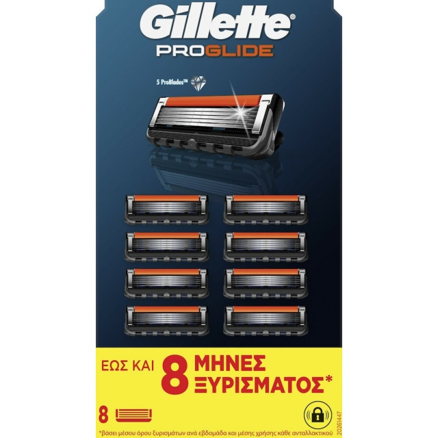 GILLETTE FUSION PROGLIDE ANT/KA 1X8