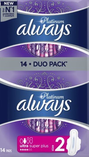 ALWAYS ULTRA PLATINUM LONG VP 10X14