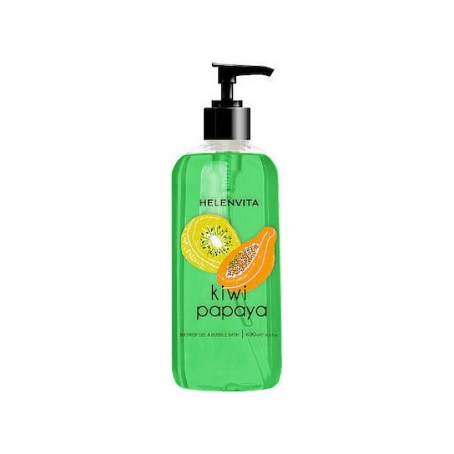 HELENVITA SHOWER GEL KIWI PAPAYA 490ML