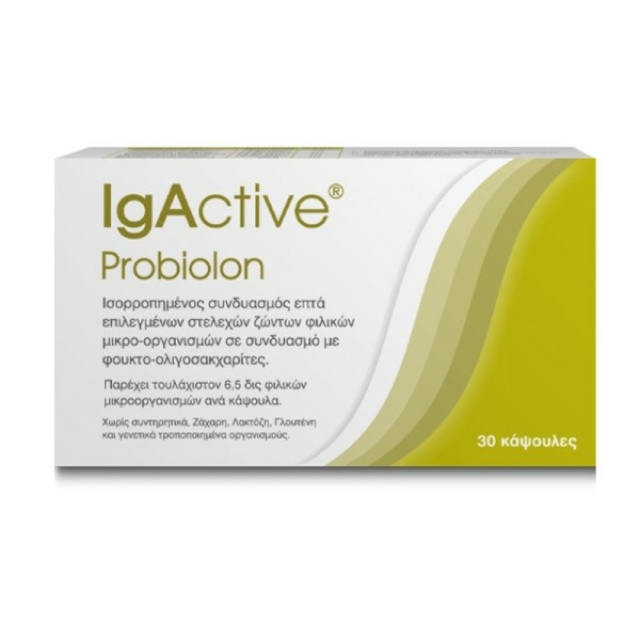 IGACTIVE ΠΡΕΒΙΟΤΙΚΑ IP.4466 PROBIOLON30 CAPS IGACTIVE ΠΡΕΒΙΟΤΙΚΑ IP.4466 PROBIOLON30 CAPS