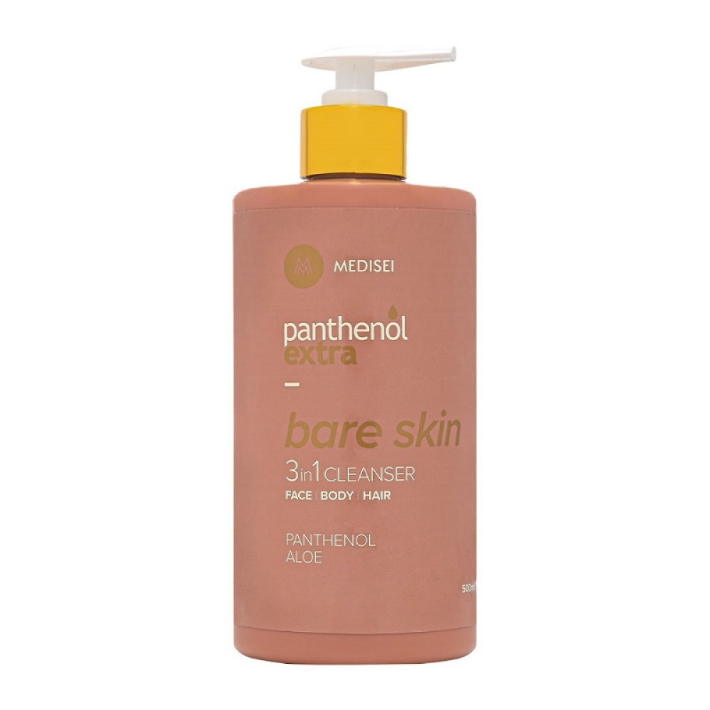 PANTHENOL EXTRA BARE SKIN 3IN1 CLEANSER 500ML