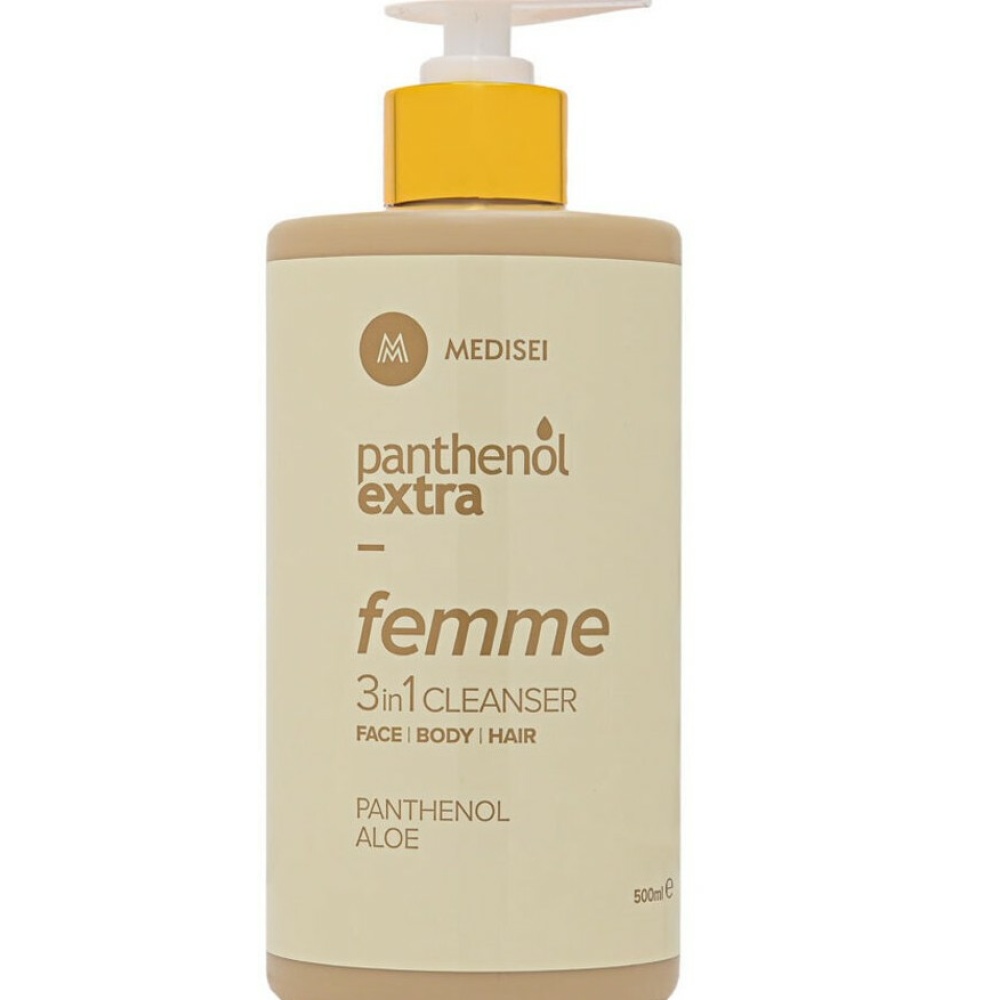PANTHENOL EXTRA FEMME 3IN1 CLEANSER 500ML