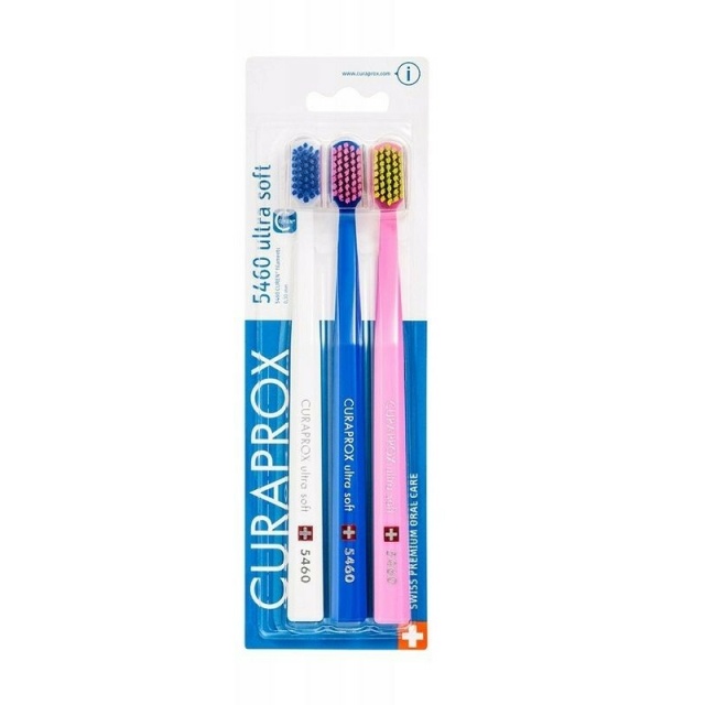 CURAPROX CS 5460 ULTRA SOFT TRIPLE PACK 2+1 ΔΩΡΟ ΟΔΟΝΤΟΒΡΤΣΑ