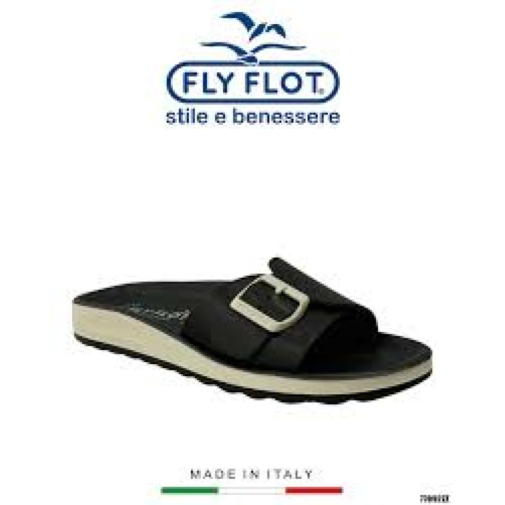 Fly flot παντόφλα γυναικεία 77092ZZ μαύρη