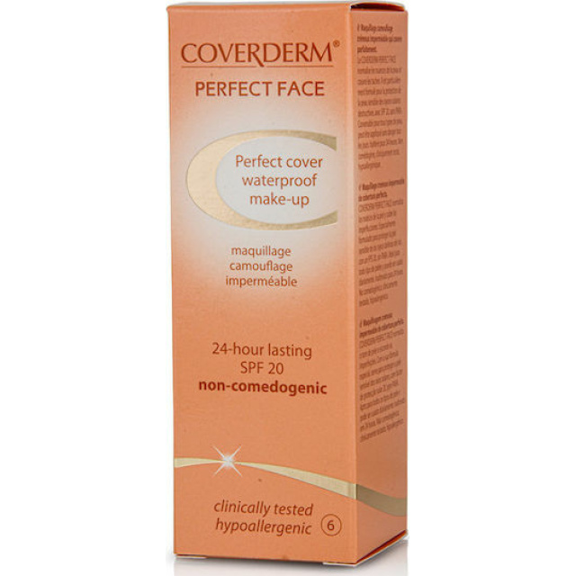 COVERDERM PERFECT FACE 6 30ML