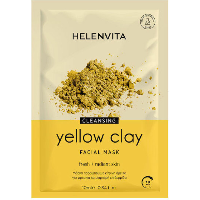 HELENVITA YELLOW CLAY FACE MASK 10ML
