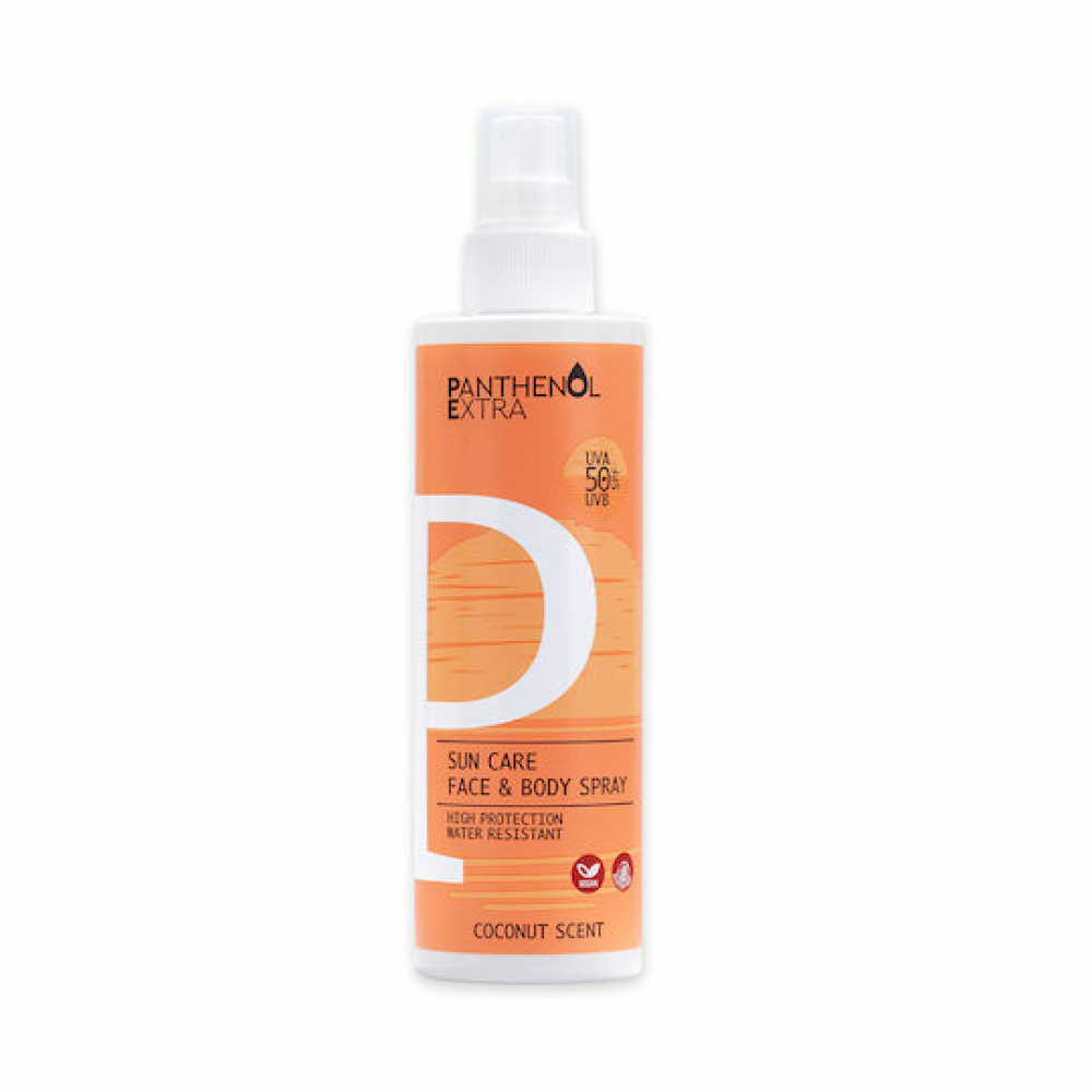 PANTHENOL EXTRA SUN CARE FACE & BODY SPRAY SPF50 250ML