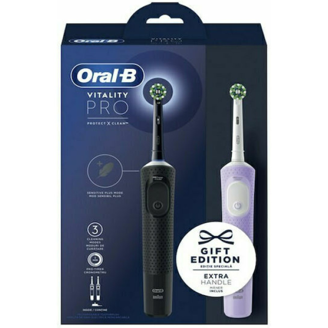ORAL-B VITALITY PRO BLACK-PINK DUO