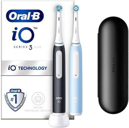 ORAL-B iO3 MAGNETIC BLACK & BLUE 1X2 ORAL-B iO3 MAGNETIC BLACK & BLUE 1X2