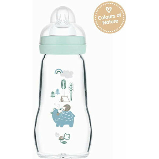 MAM ΜΠΙΜΠΕΡΟ ΓΥΑΛΙΝΟ FEEL GOOD 260ML BOY 2+ ΜΗΝ ΣΙΛ
