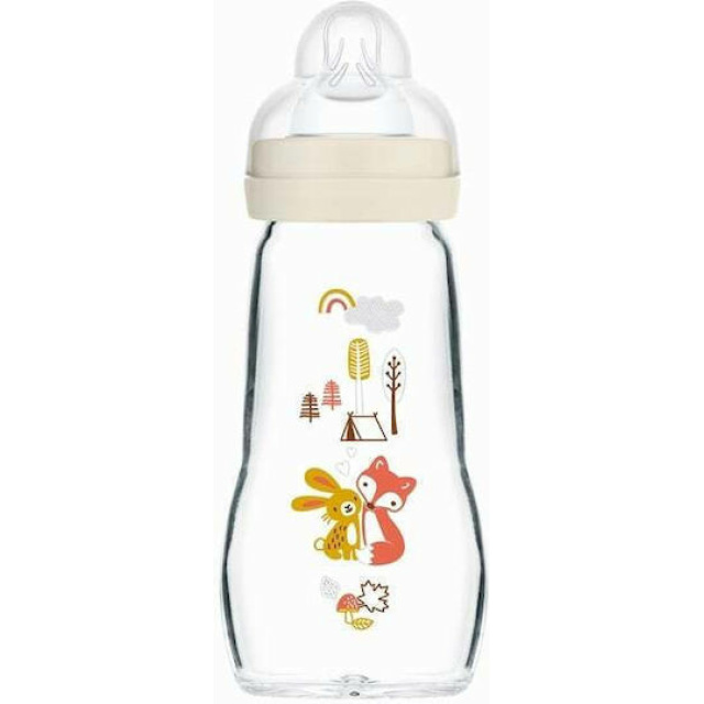 MAM ΜΠΙΜΠΕΡΟ ΓΥΑΛΙΝΟ FEEL GOOD 260ML UNISEX 2+  ΜΗΝ ΣΙΛ