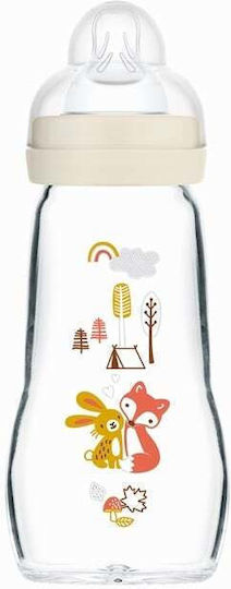 MAM ΜΠΙΜΠΕΡΟ ΓΥΑΛΙΝΟ FEEL GOOD 260ML UNISEX 2+  ΜΗΝ ΣΙΛ