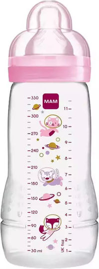 MAM ΜΠΙΜΠΕΡΟ EASY ACTIVE BABY BOTT GIRL 330ML 4+ΜΗΝ MAM ΜΠΙΜΠΕΡΟ EASY ACTIVE BABY BOTT GIRL 330ML 4+ΜΗΝ
