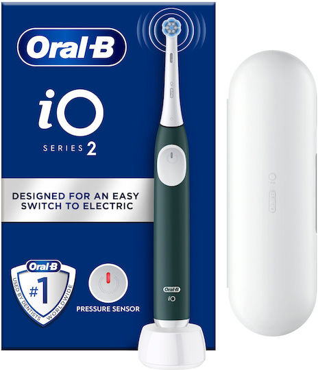 ORAL-B iO2 ΗΛΕΚΤΡ. ΟΔ/ΤΣΑ GREEN 1X1 ORAL-B iO2 ΗΛΕΚΤΡ. ΟΔ/ΤΣΑ GREEN 1X1