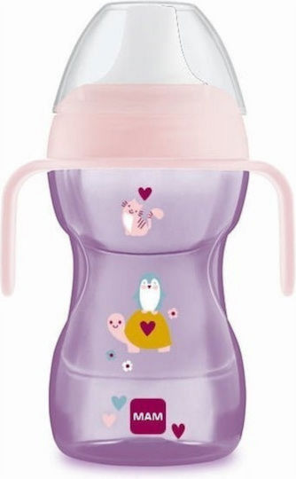 MAM FUN TO DRINK CUP 270ML GIRL 8+ ΜΗΝΩΝ MAM FUN TO DRINK CUP 270ML GIRL 8+ ΜΗΝΩΝ