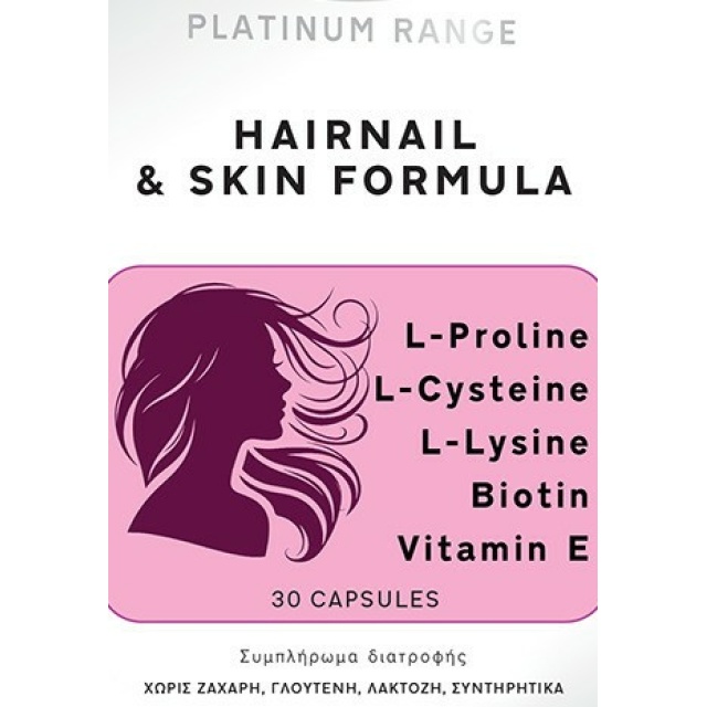 POWER HEALTH PLATINUM HAIRNAIL & SKIN FORMULA 30s, CAPS