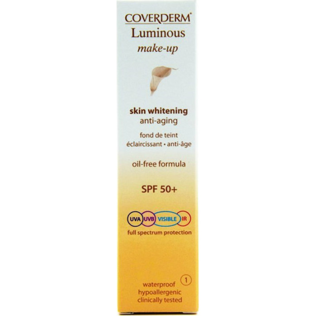 COVERDERM LUMINOUS MAKE-UP SPF 50+HEVisible 30 ML