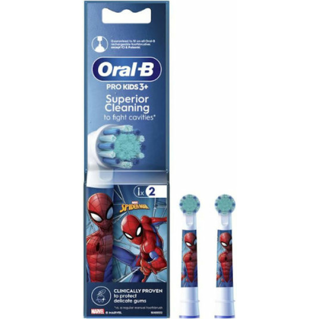 ORAL-B ΑΝΤΑΛΛΑΚΤΙΚΑ KIDS SPIDERMAN 1X2