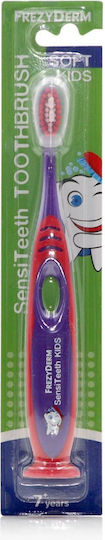 FREZYDERM SENSITEETH KIDS TOOTHBRUSH PURPLE FREZYDERM SENSITEETH KIDS TOOTHBRUSH PURPLE