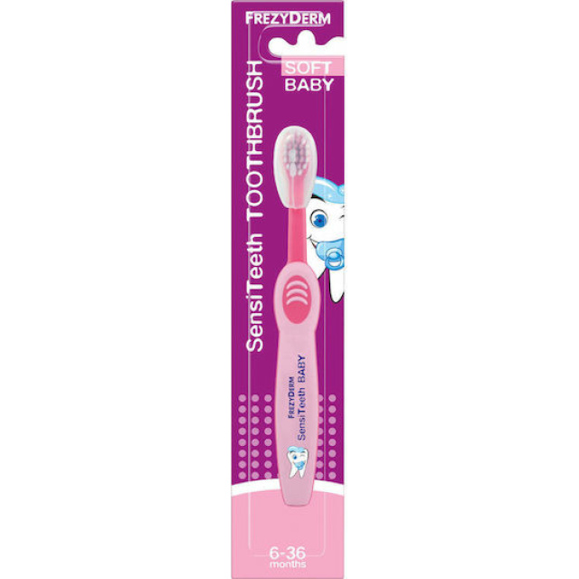 FREZYDERM SENSITEETH BABY TOOTHBRUSH PINK