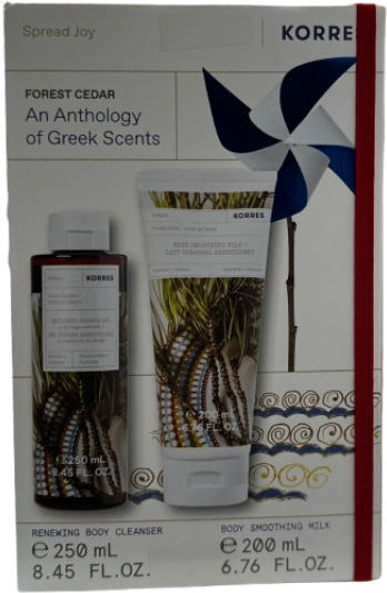 PKORRES SET FOREST CEDAR SGEL 250ML & BMILK 200M PKORRES SET FOREST CEDAR SGEL 250ML & BMILK 200M