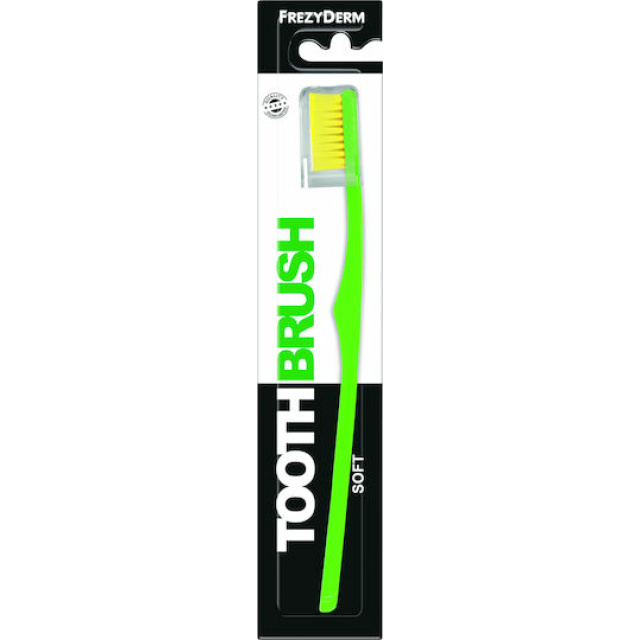 FREZYDERM TOOTHBRUSH SOFT GREEN