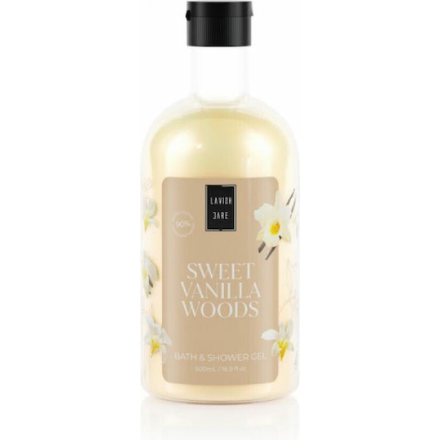 LAVISH CARE BATH & SHOWER GEL SWEET VANILLA WOODS 500ML