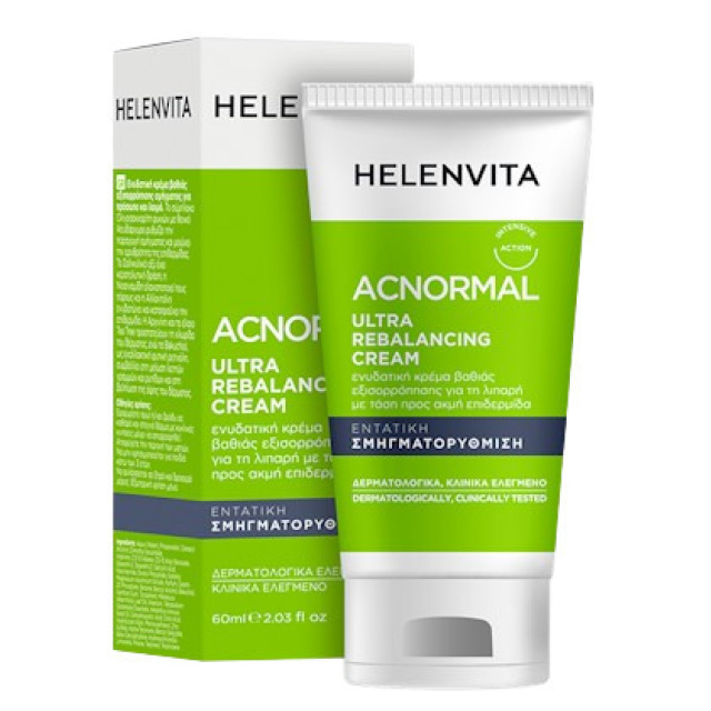 HELENVITA ACNORMAL ULTRA REBALANCING CREAM 60ML HELENVITA ACNORMAL ULTRA REBALANCING CREAM 60ML
