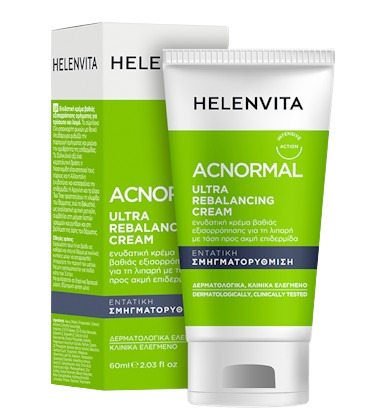 HELENVITA ACNORMAL ULTRA REBALANCING CREAM 60ML HELENVITA ACNORMAL ULTRA REBALANCING CREAM 60ML